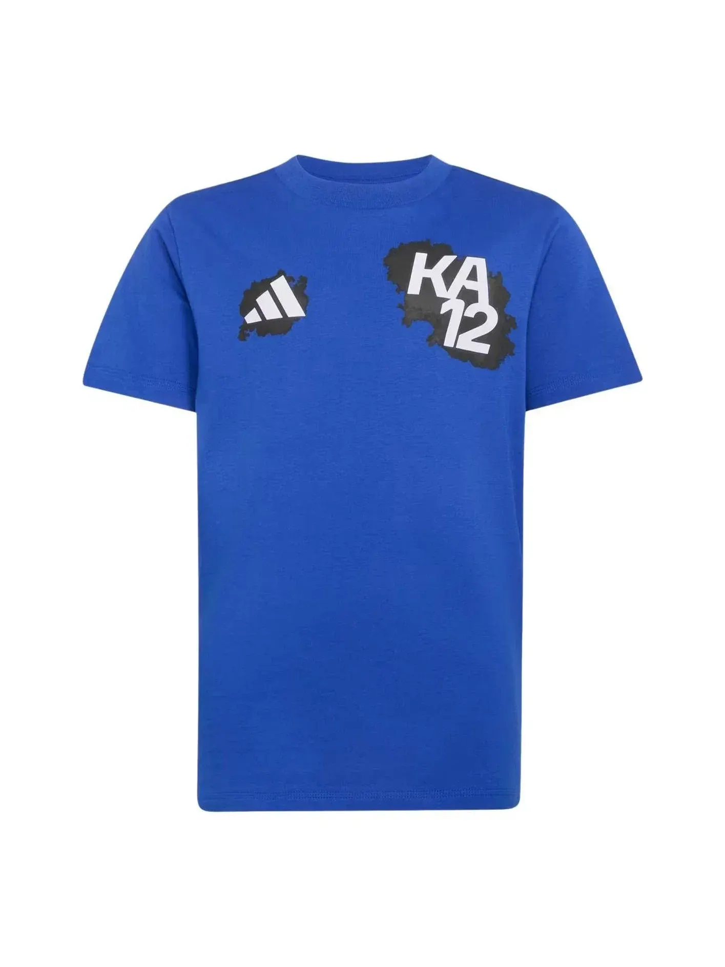 Мужская футболка с принтом Adidas x Mercedes AMG Petronas Formula 1 Team Name&Number T-Shirt 'Kimi Antonelli', синий