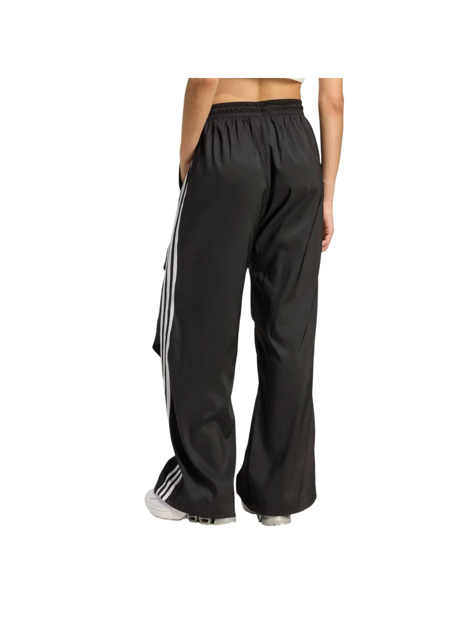 Брюки (WMNS) adidas Adilenium Season 4 Teamgeist Ruffle Track Pants 'Black' — изображение 3 из 5, черный