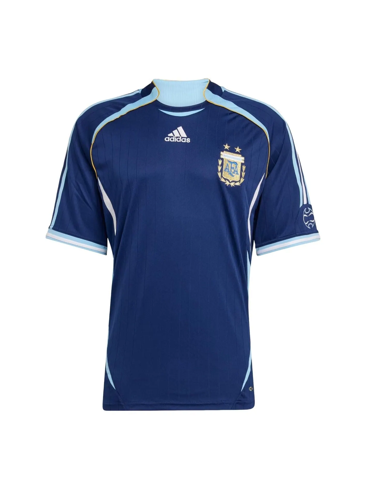 Выездная футболка сборной Аргентины Adidas 2006 года — изображение 1 из 4, синий