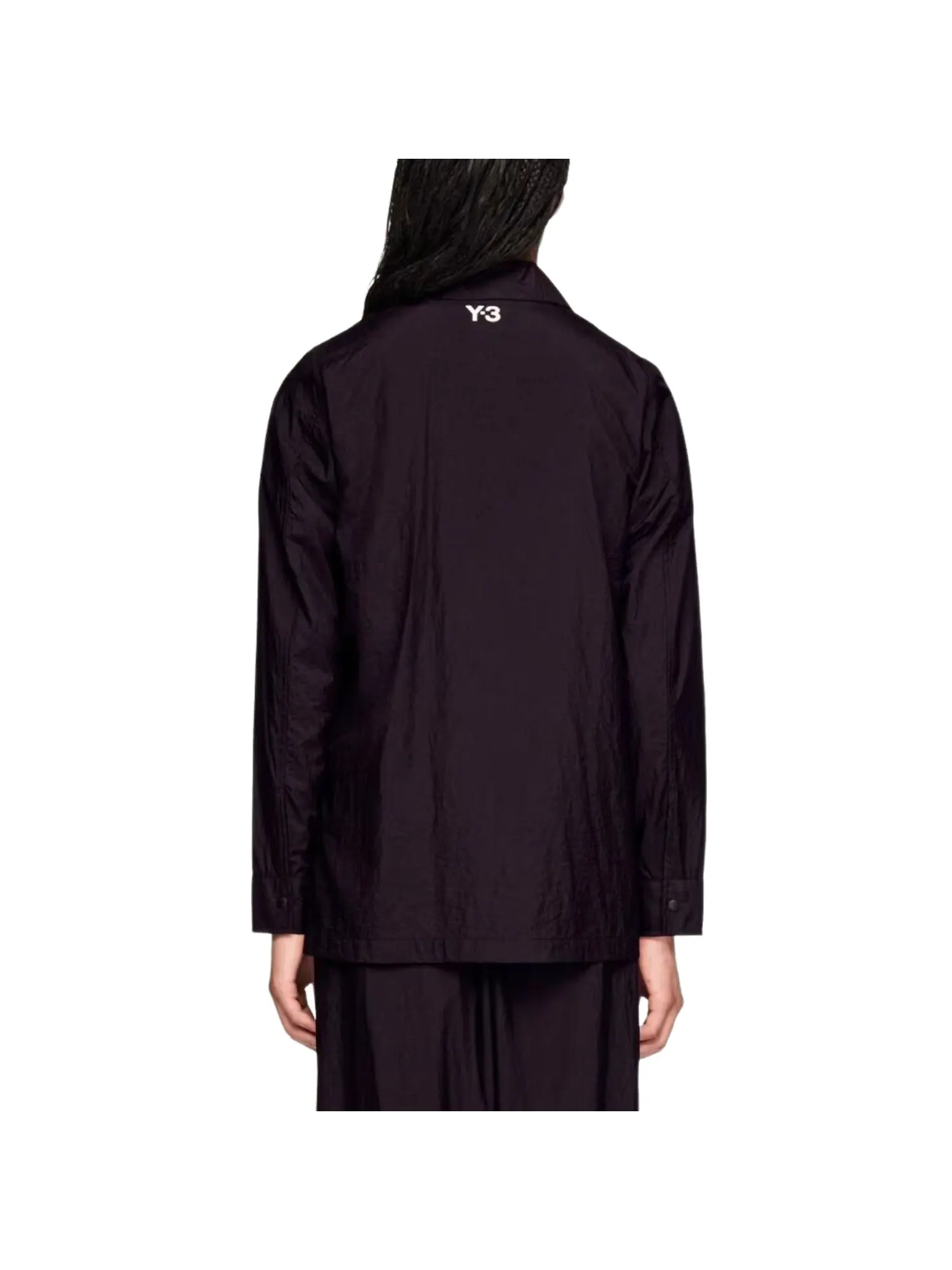 Футболка Adidas Y-3 Raw Edge 3 Stripes — изображение 4 из 4, черный