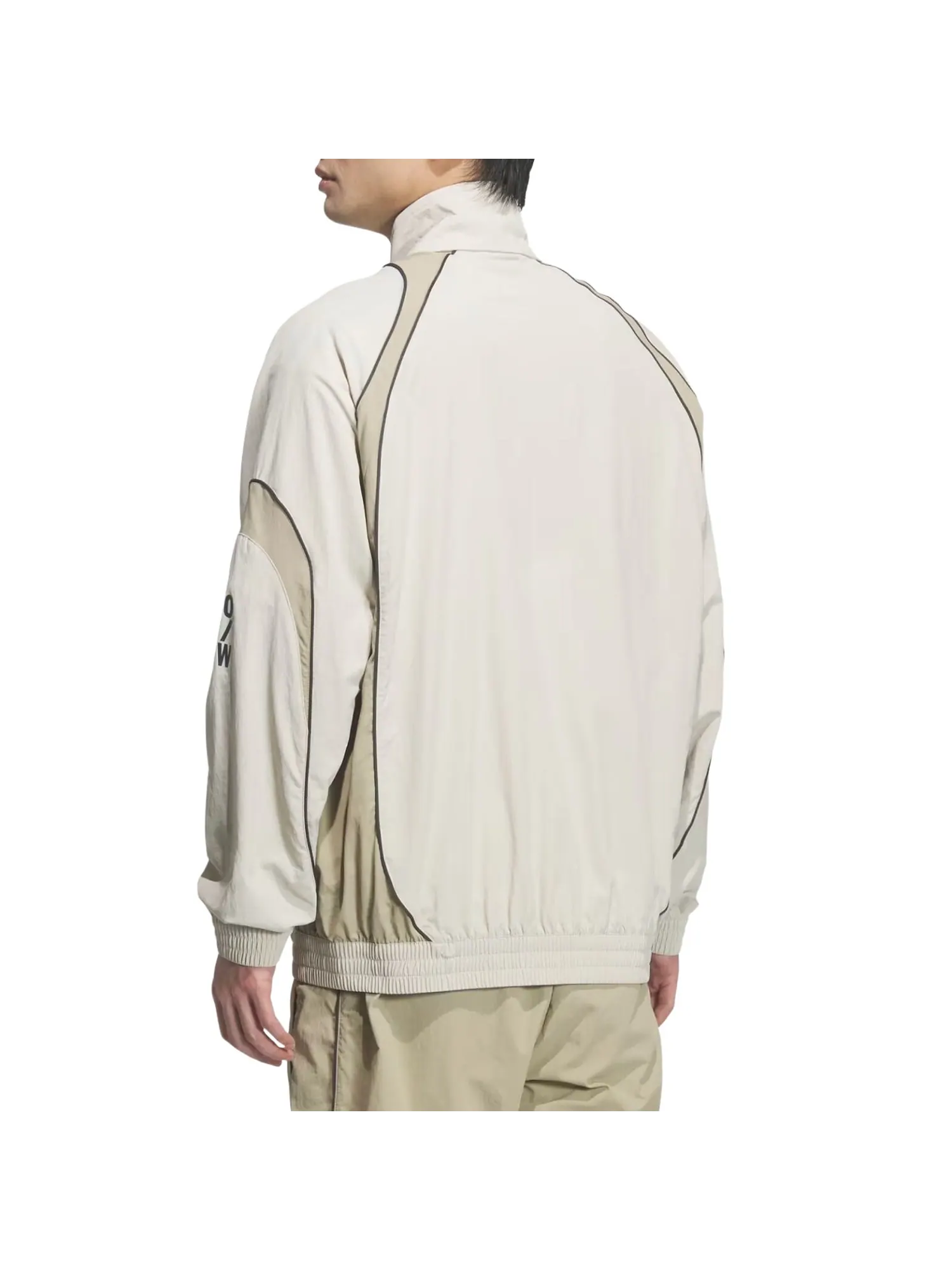 Куртка Adidas BL Wov Jacket 'Beige Wonder Cargo' — изображение 3 из 3, бежевый