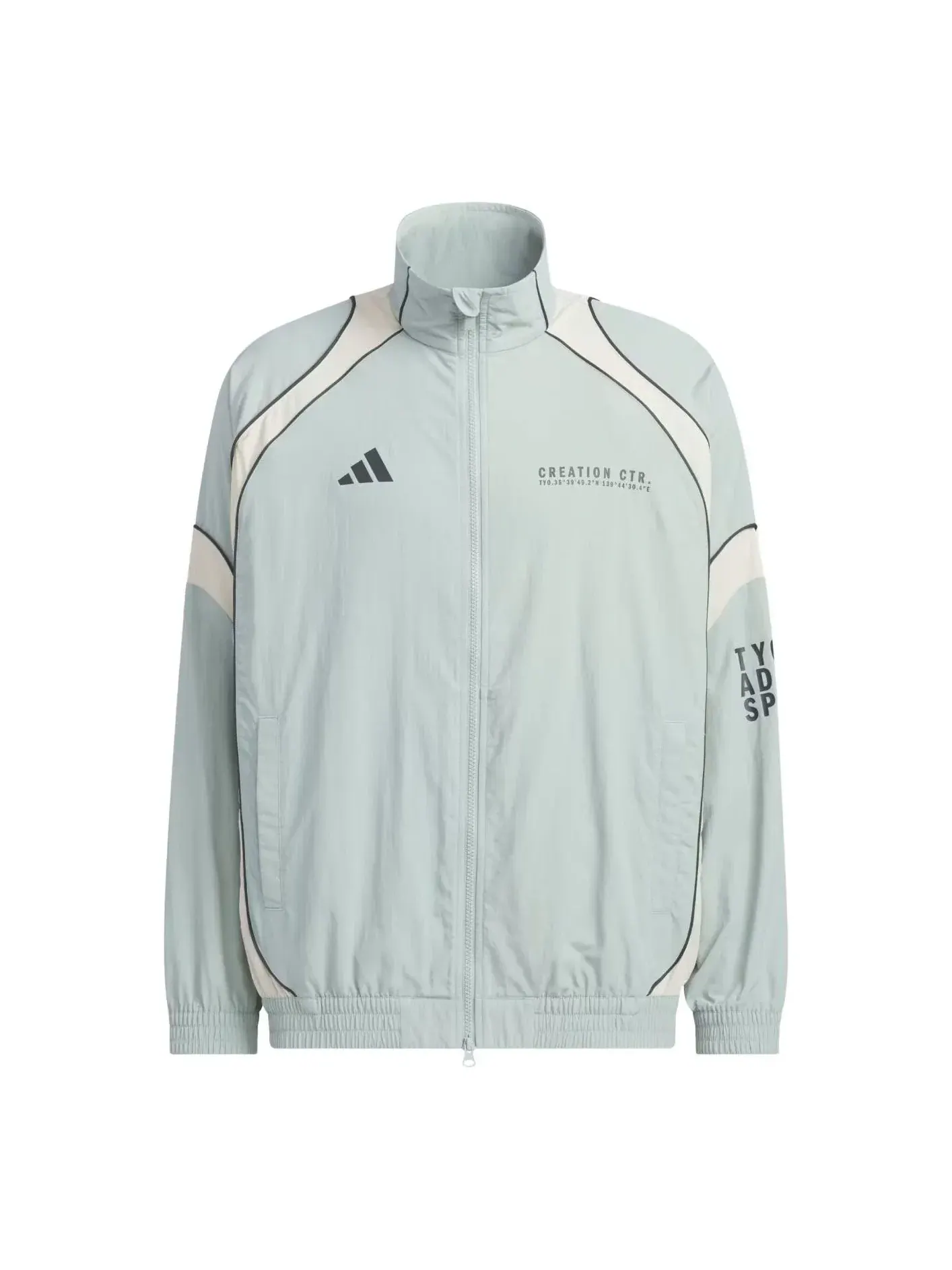 Куртка Adidas BL Wov — изображение 1 из 3, зеленый