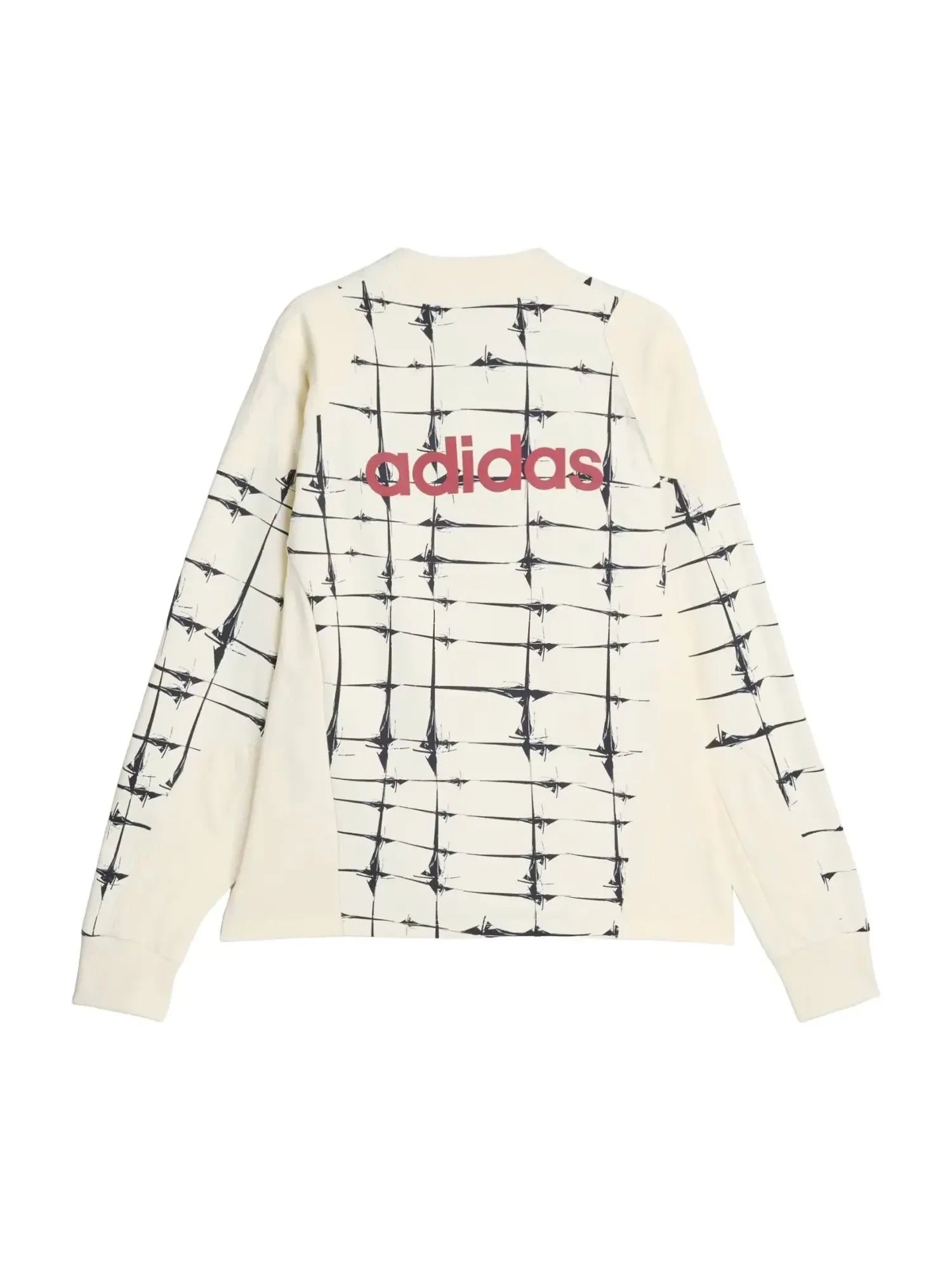 Футболка с длинным рукавом Adidas x Thug Club Goalie, азиатский размер — изображение 2 из 2, белый