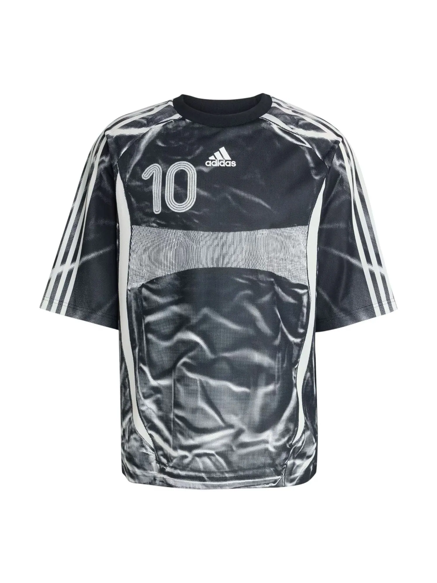 Джерси adidas Adilenium Season 4 Teamgeist Printed Jersey Loose Fit 'Black' — изображение 1 из 3, черный