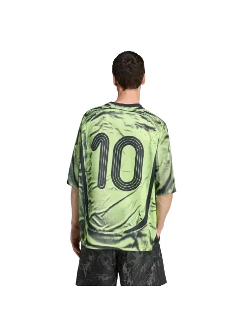 Джерси Adidas Adilenium Season 4 Teamgeist с принтом Pulse Lime — изображение 3 из 3, зеленый