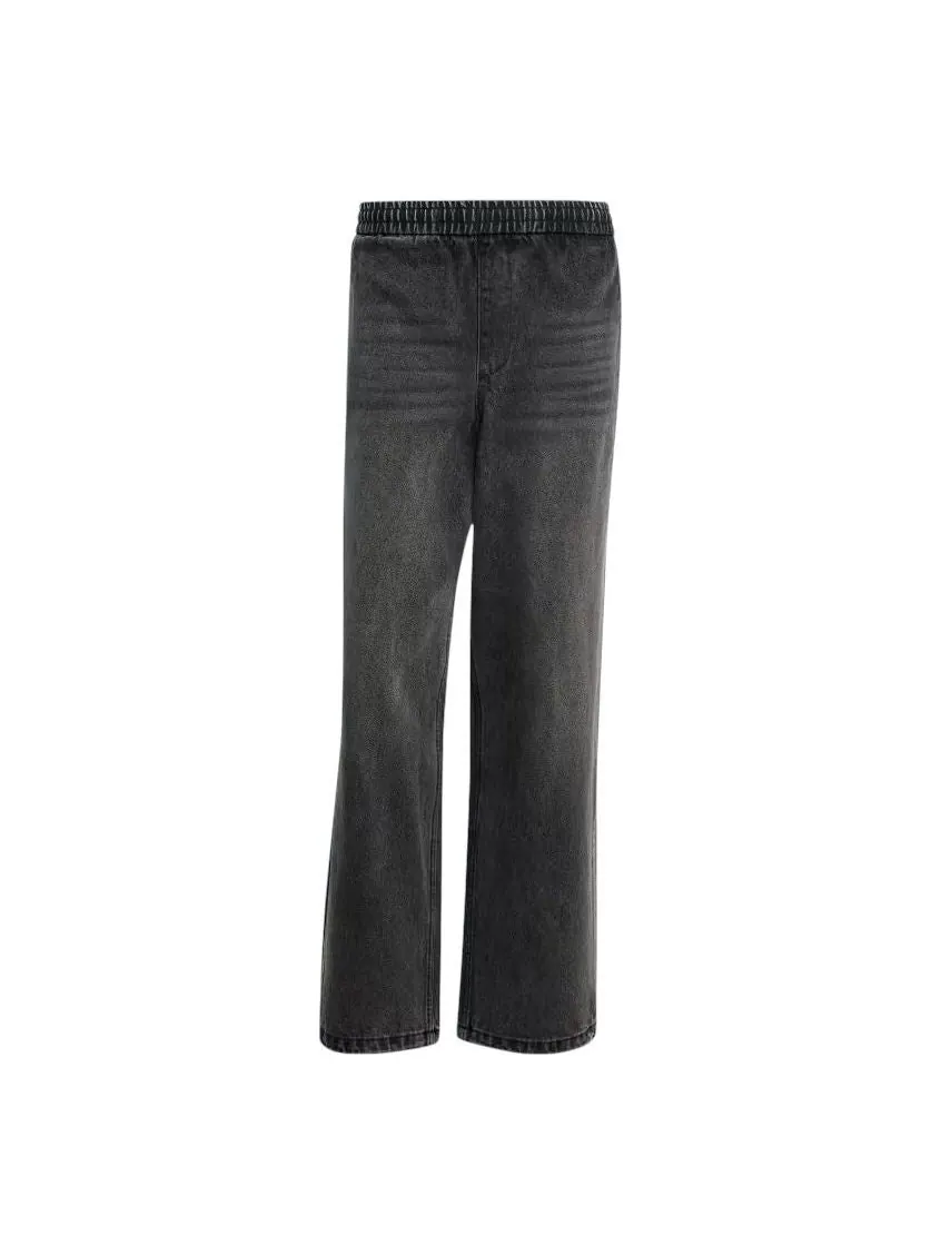 Спортивные брюки Adidas Adilenium Season 4 Team Geist Denim Joggers 'Black' — изображение 1 из 5, черный