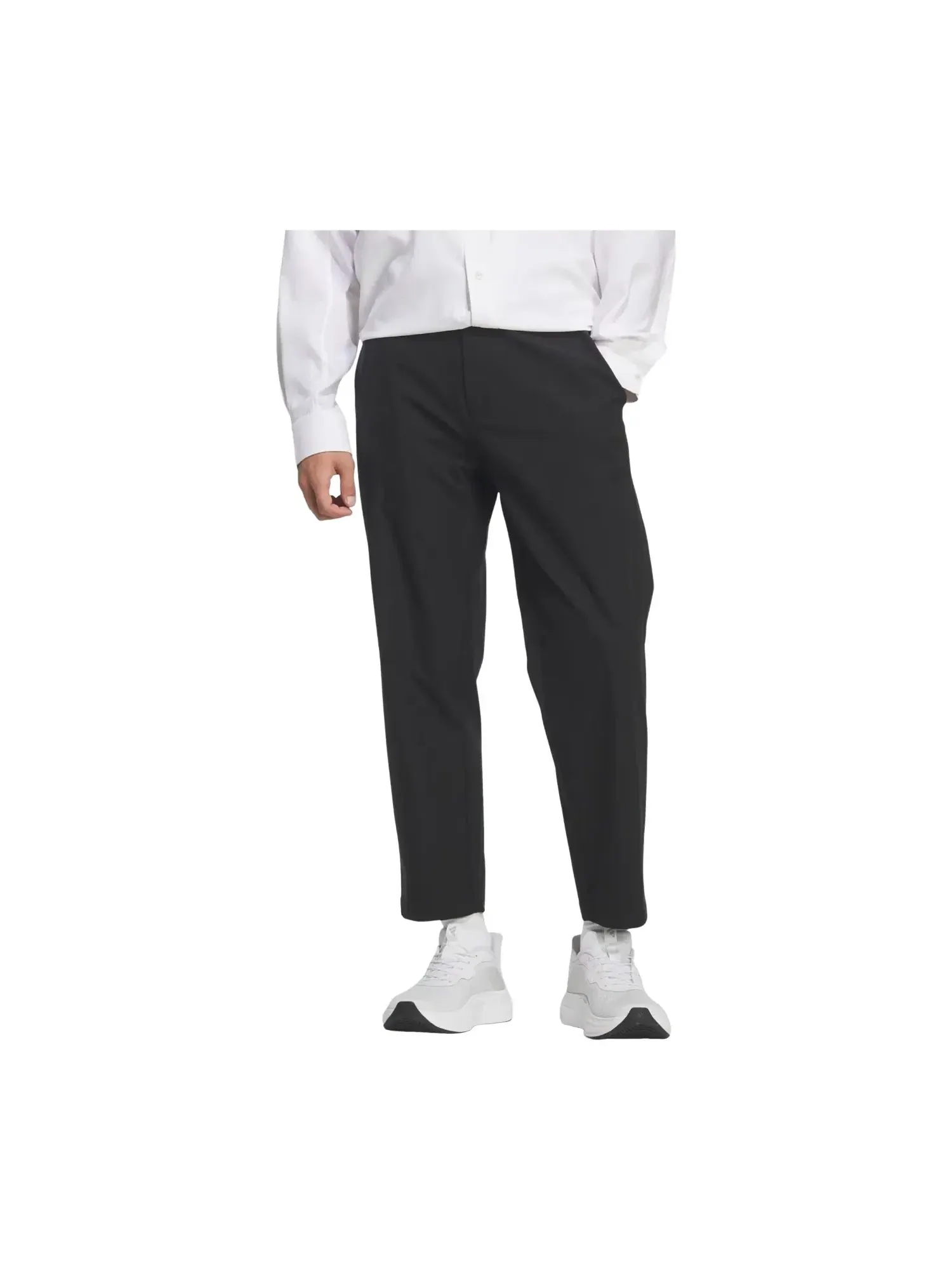 Брюки Adidas Premium Regular Fit Tailored Pants 'Black' KF9130 — изображение 2 из 3, черный