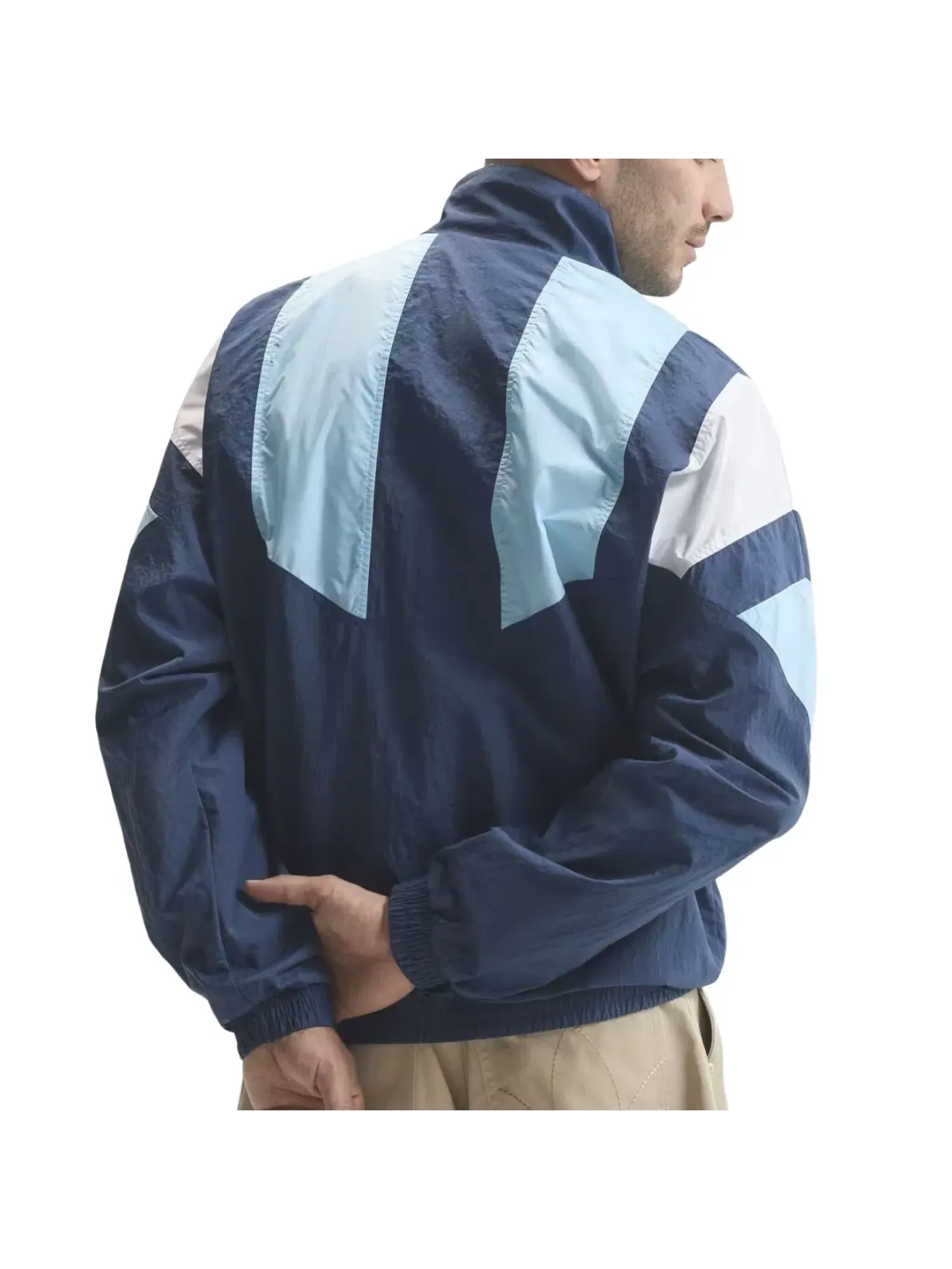 Мужская куртка с длинным рукавом Adidas Argentina EQT Track Jacket Asia Sizing — изображение 4 из 4, темно-синий