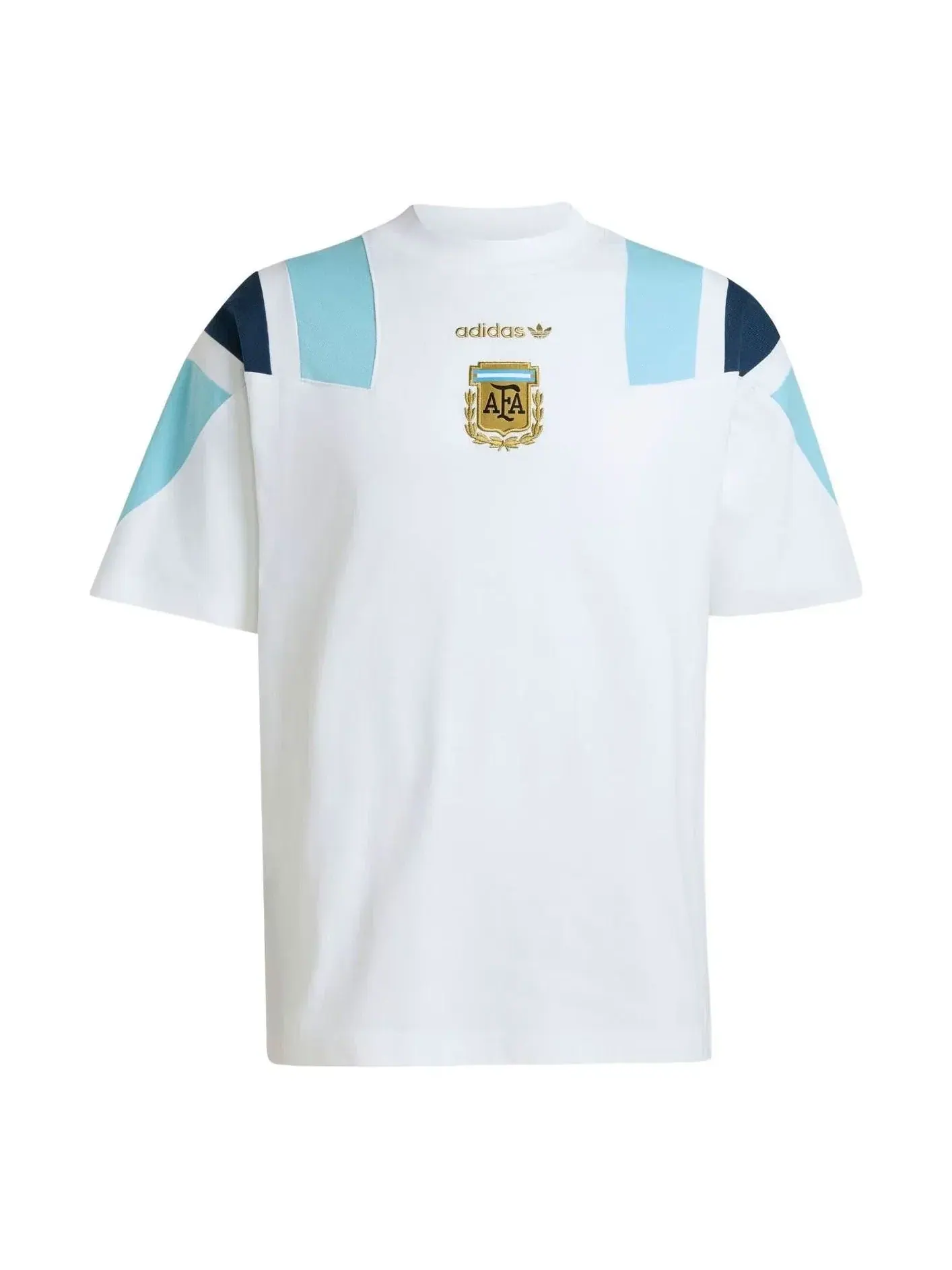 Мужская футболка с принтом Argentina EQT Adidas — изображение 1 из 4, темно-синий