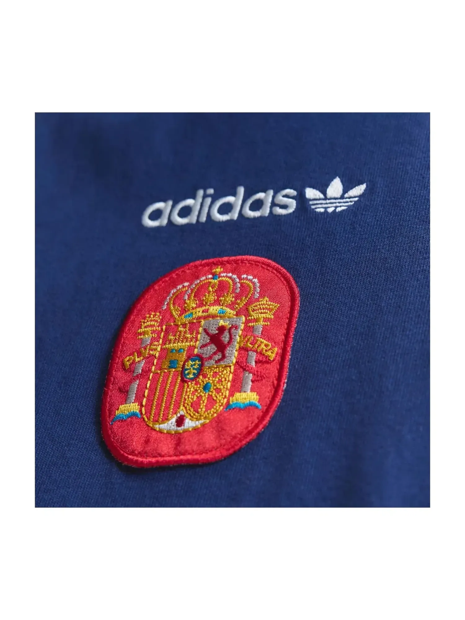 Мужская футболка с принтом Adidas Spain EQT T-Shirt Asia Sizing — изображение 2 из 3, синий