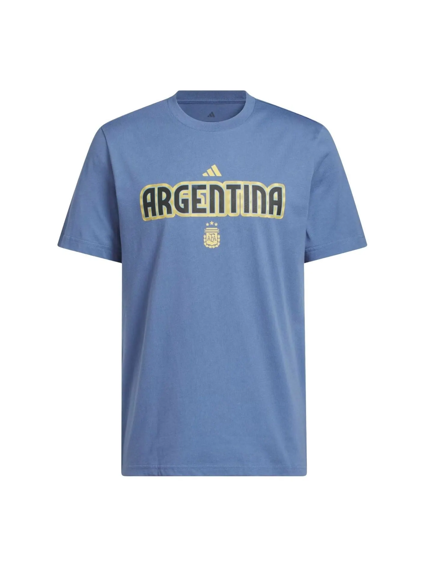 Футболка Adidas World Cup 26 Argentina Home Graphic T-Shirt 'Crew Blue' — изображение 1 из 1, синий