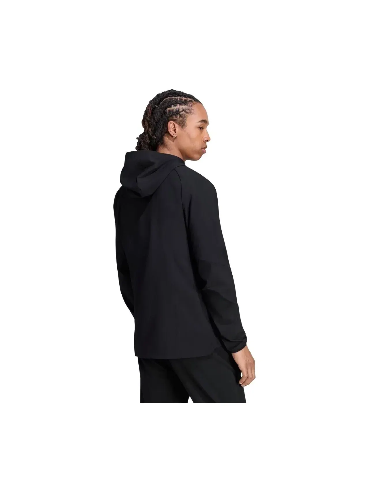 Мужская ветровка-тренч Adidas Arsenal FC Tiro Travel Windbreaker — изображение 3 из 3, черный