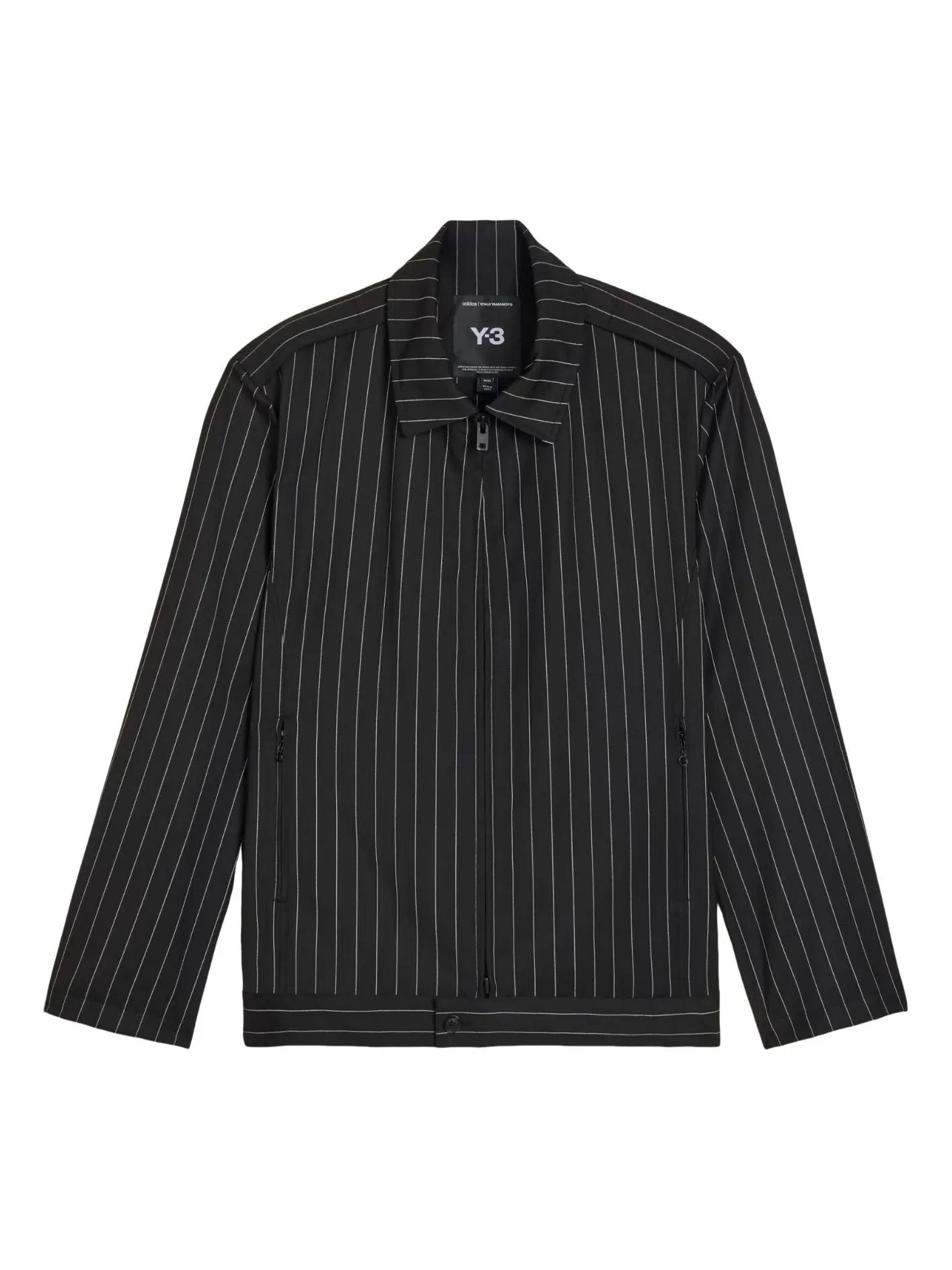 Куртка Adidas Y-3 Refined Wool UT Blouson 'Black Chalk Pearl' — изображение 1 из 4, черный