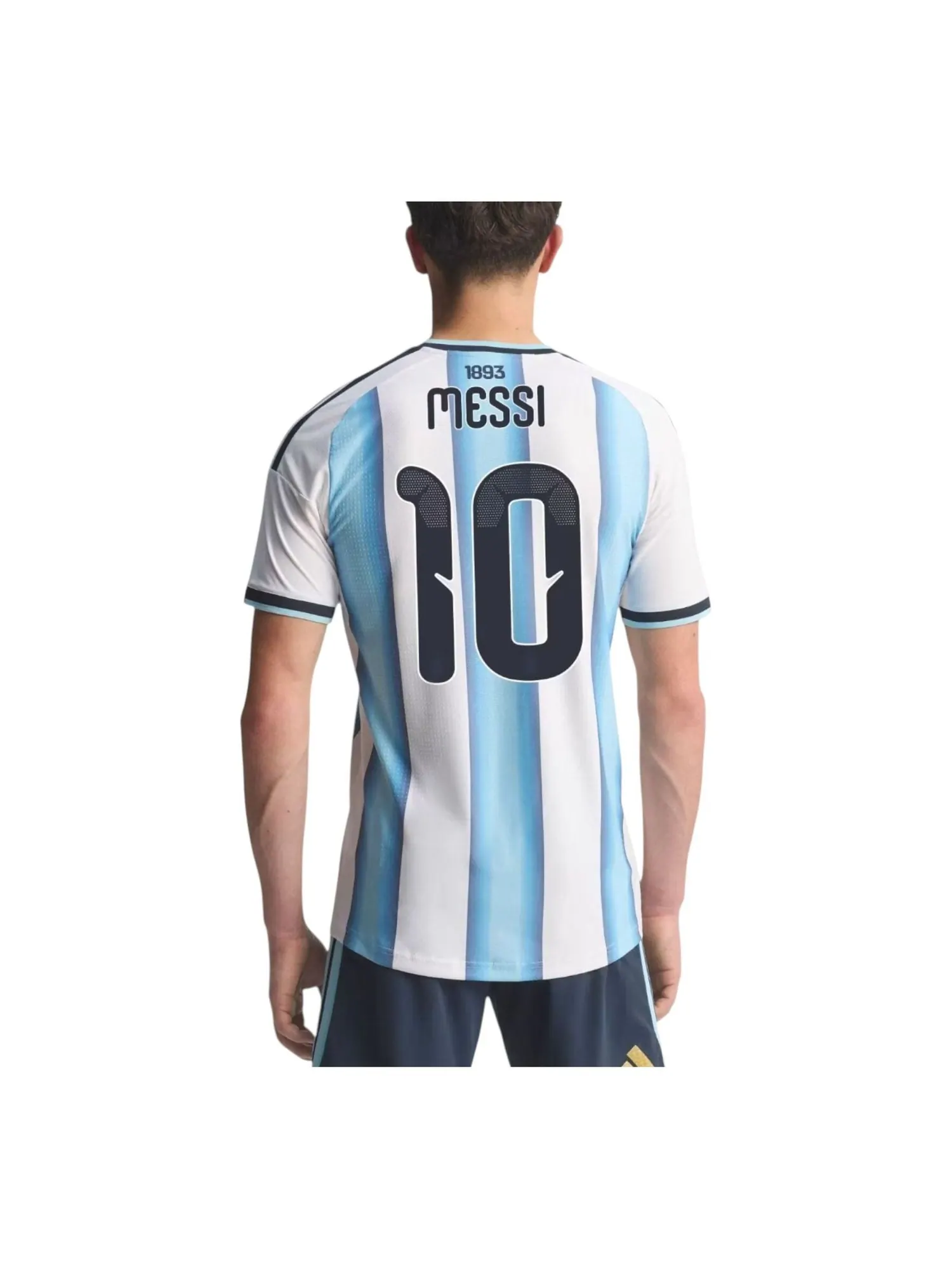Домашняя футболка Adidas Argentina 26, аутентичная, цвет «белый, ледяной — изображение 2 из 2