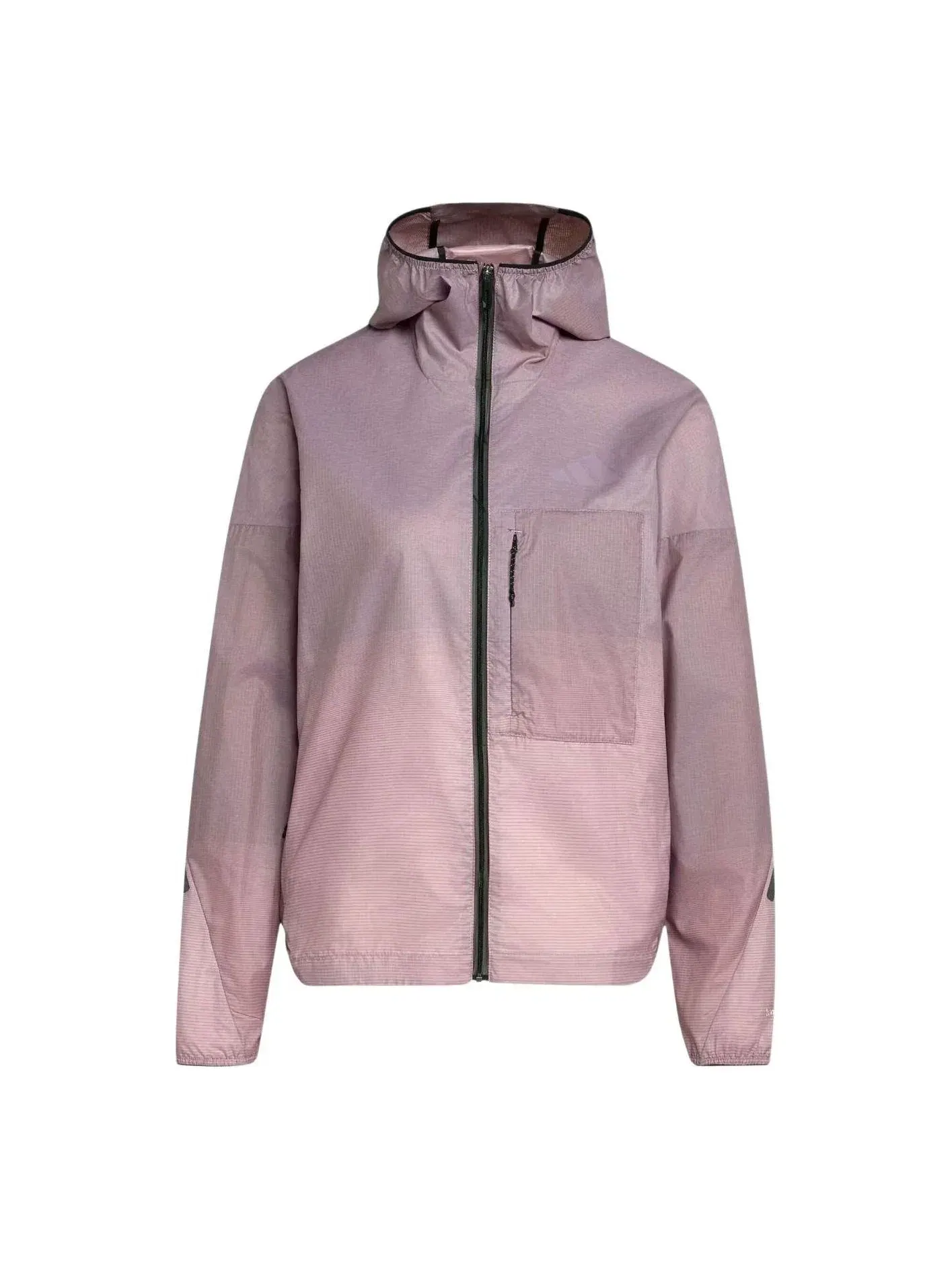 Женская ветрозащитная куртка с капюшоном Adidas Terrex Xperior Clima365 Light Windweave Jacket — изображение 1 из 4, розовый