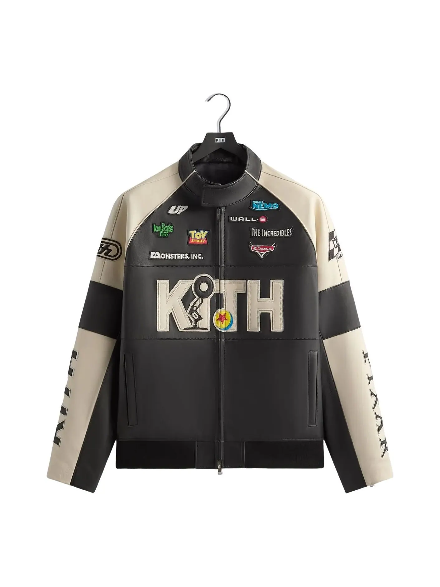 Кожаная куртка Kith x Disney Pixar Dejan — изображение 1 из 2, черный