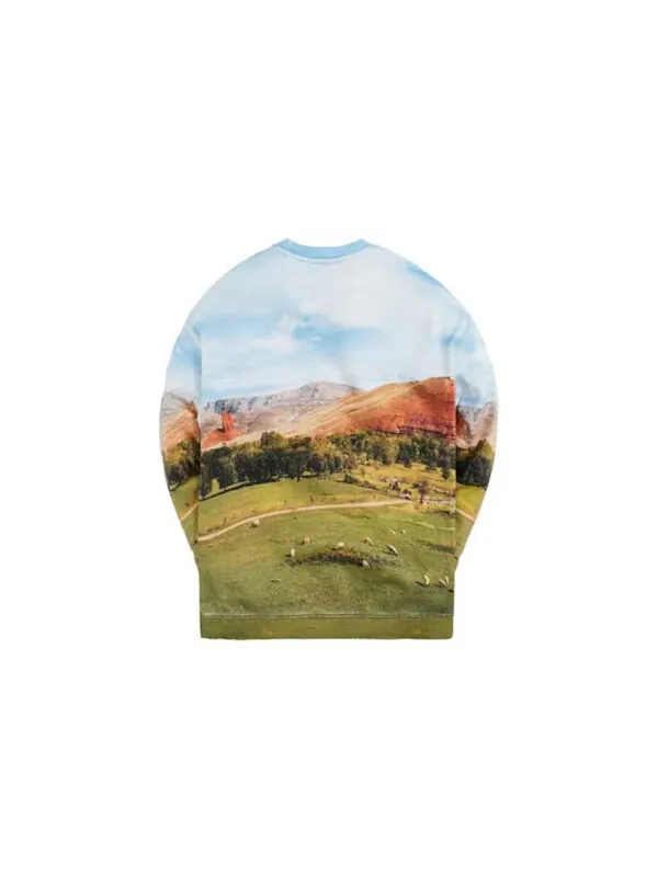 Толстовка valley crewneck 'white' Kith — изображение 2 из 2, белый