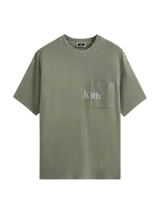 Футболка KITH Quinn Tee 'Cavan' — изображение 1 из 1, зеленый