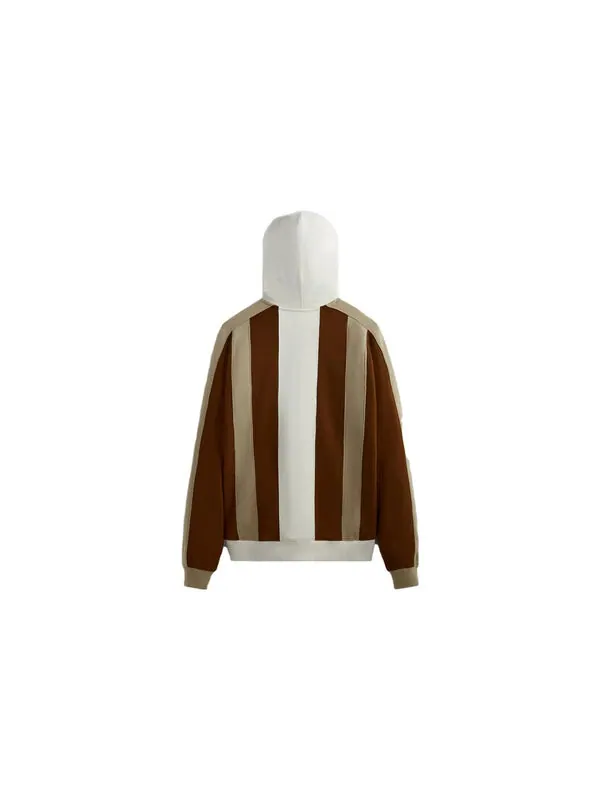 Толстовка williams iii paneled hoodie 'tectonic' Kith — изображение 2 из 2, коричневый/белый