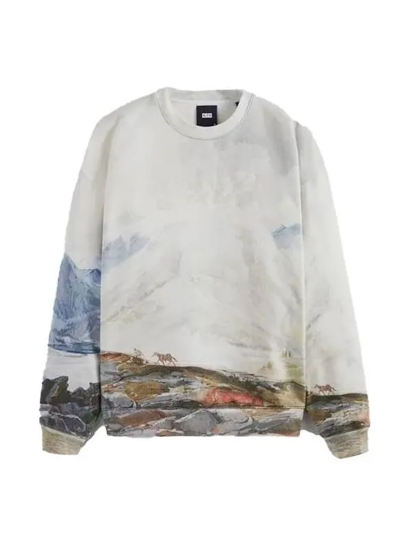 Худи KITH Peak Nelson Crewneck 'Chalk' — изображение 1 из 2, бежевый