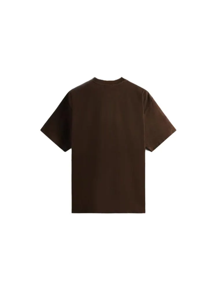 Футболка KITH Quinn Tee 'Confection' — изображение 2 из 2, коричневый