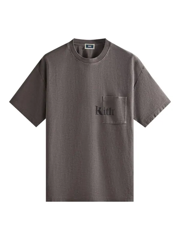 Футболка quinn tee 'hurricane' Kith — изображение 1 из 2, серый