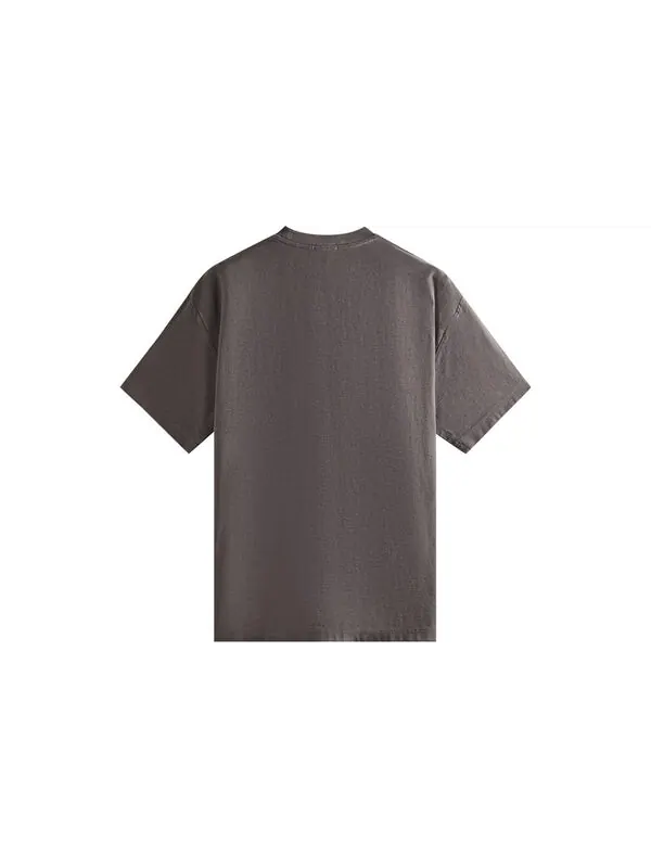 Футболка quinn tee 'hurricane' Kith — изображение 2 из 2, серый