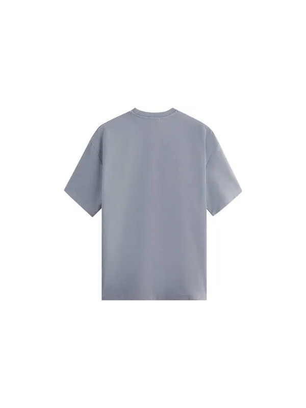 Футболка quinn tee 'light indigo' Kith — изображение 2 из 2, светлый индиго