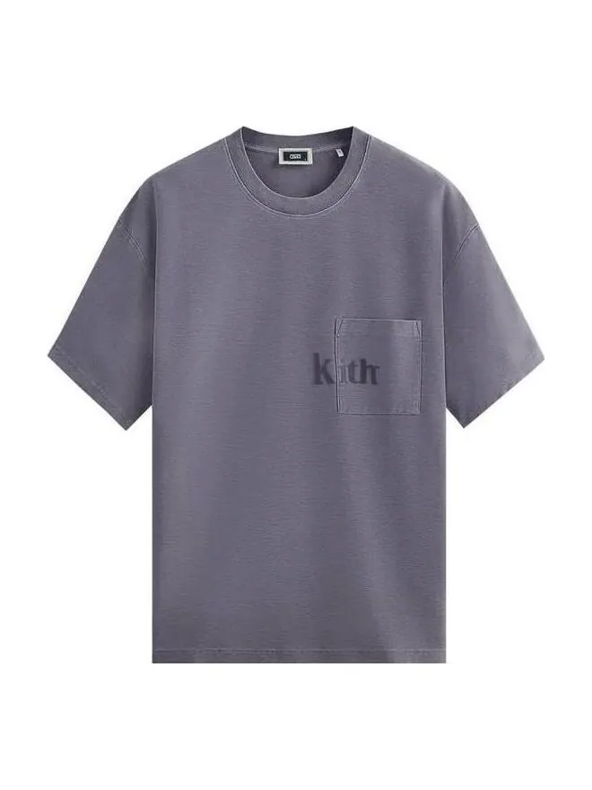 Футболка KITH Quinn Tee 'Influence' — изображение 1 из 2, серый