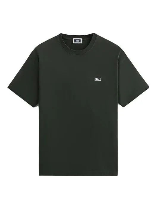 Футболка lax tee 'monarch' Kith — изображение 1 из 2, темный зеленый