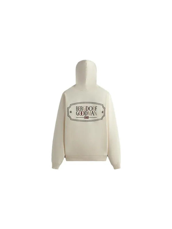 Толстовка for bergdorf goodman nelson crest hoodie 'sandrift' Kith — изображение 2 из 2, бежевый
