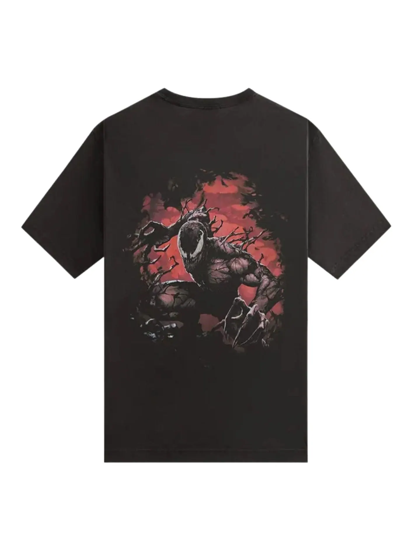 Винтажная футболка KITH x Marvel Symbiote — изображение 2 из 2, черный