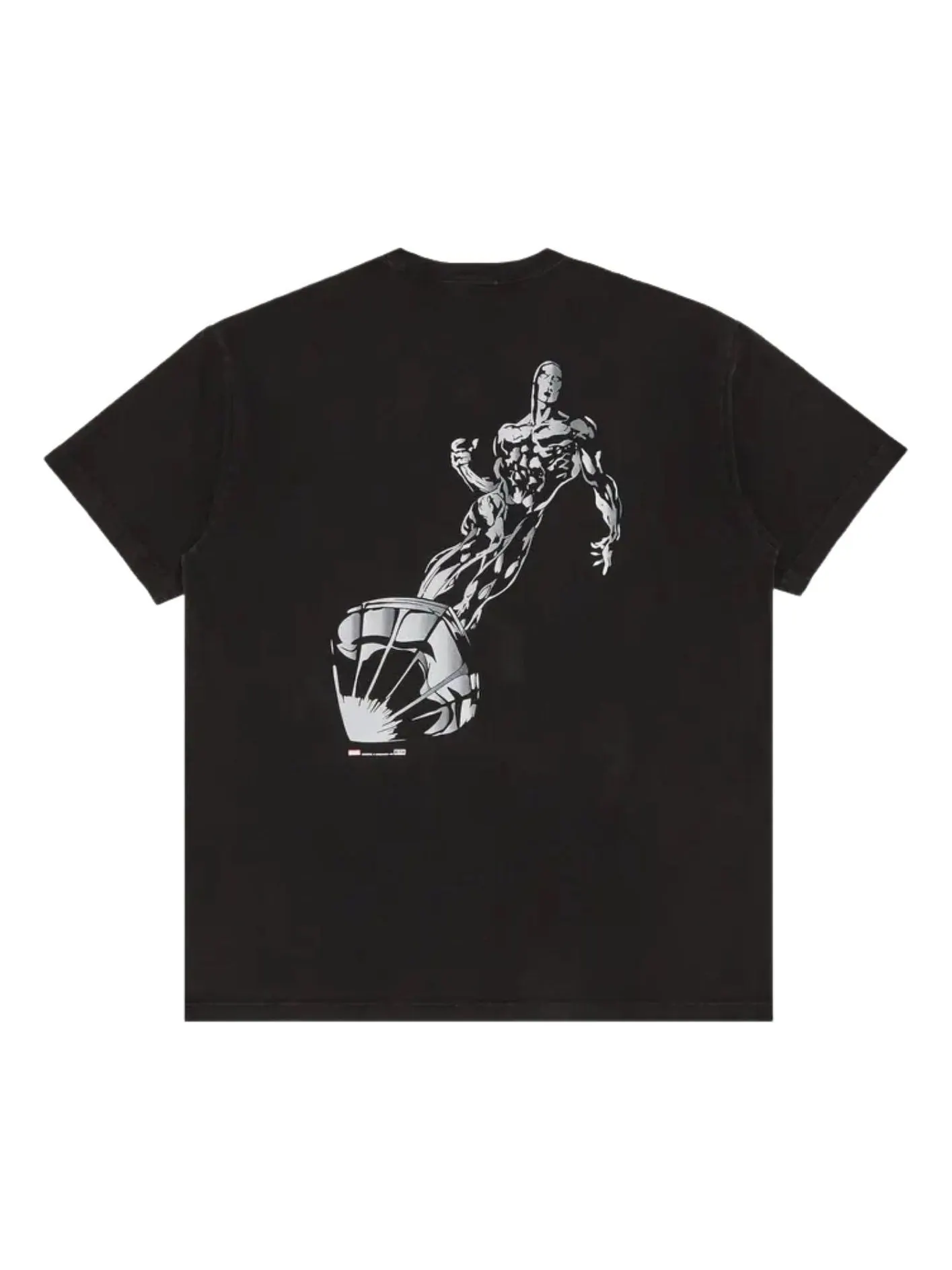 Винтажная футболка KITH x MARVEL Silver Surfer — изображение 2 из 2, черный