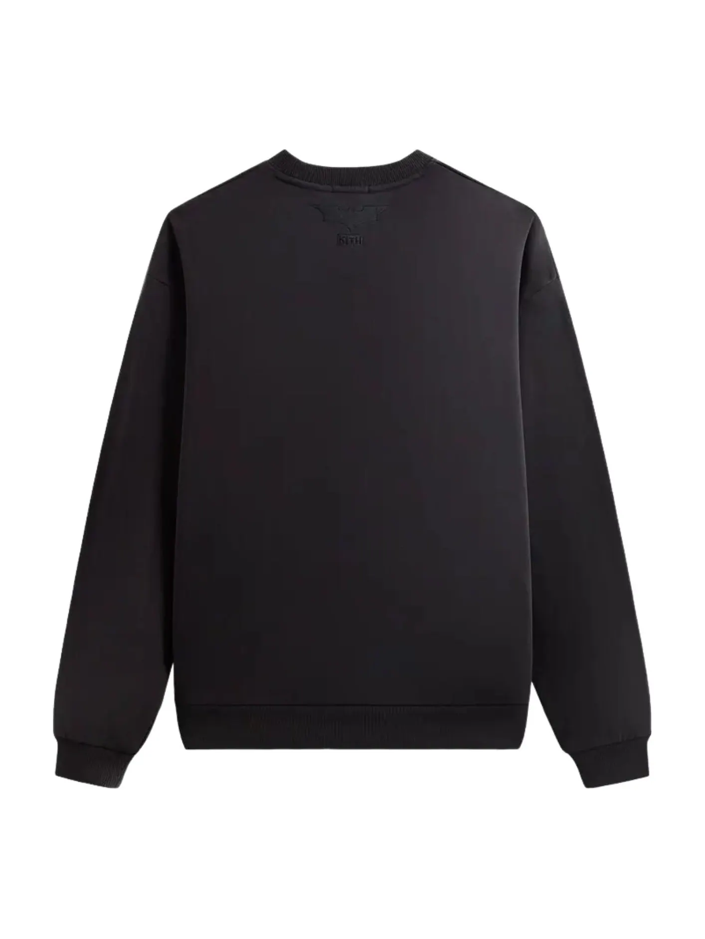 Свитшот KITH x Batman Logo Vintage Nelson Crewneck 'Black' — изображение 2 из 2, черный