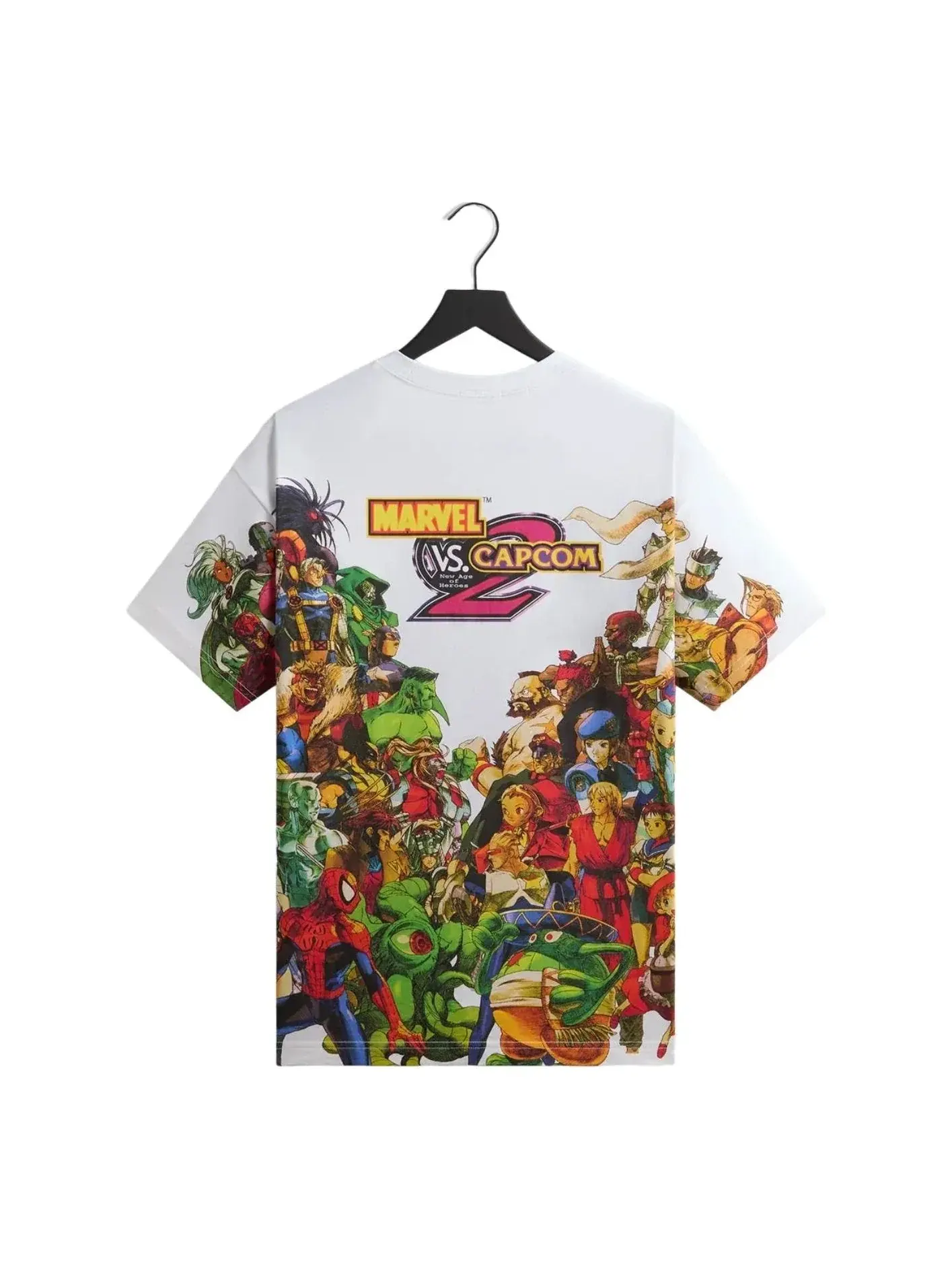 Футболка KITH x Marvel vs. Capcom New Age Of Heroes с принтом по всей поверхности — изображение 2 из 2, белый