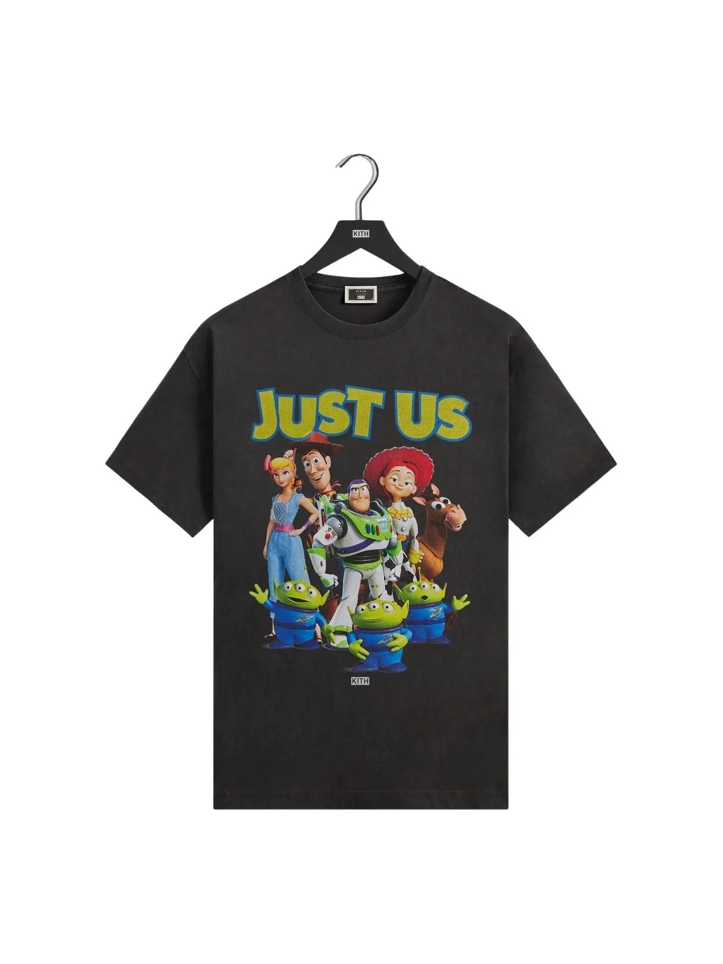 Винтажная футболка KITH x Disney Pixar Just Us Toy Story — изображение 1 из 2, черный