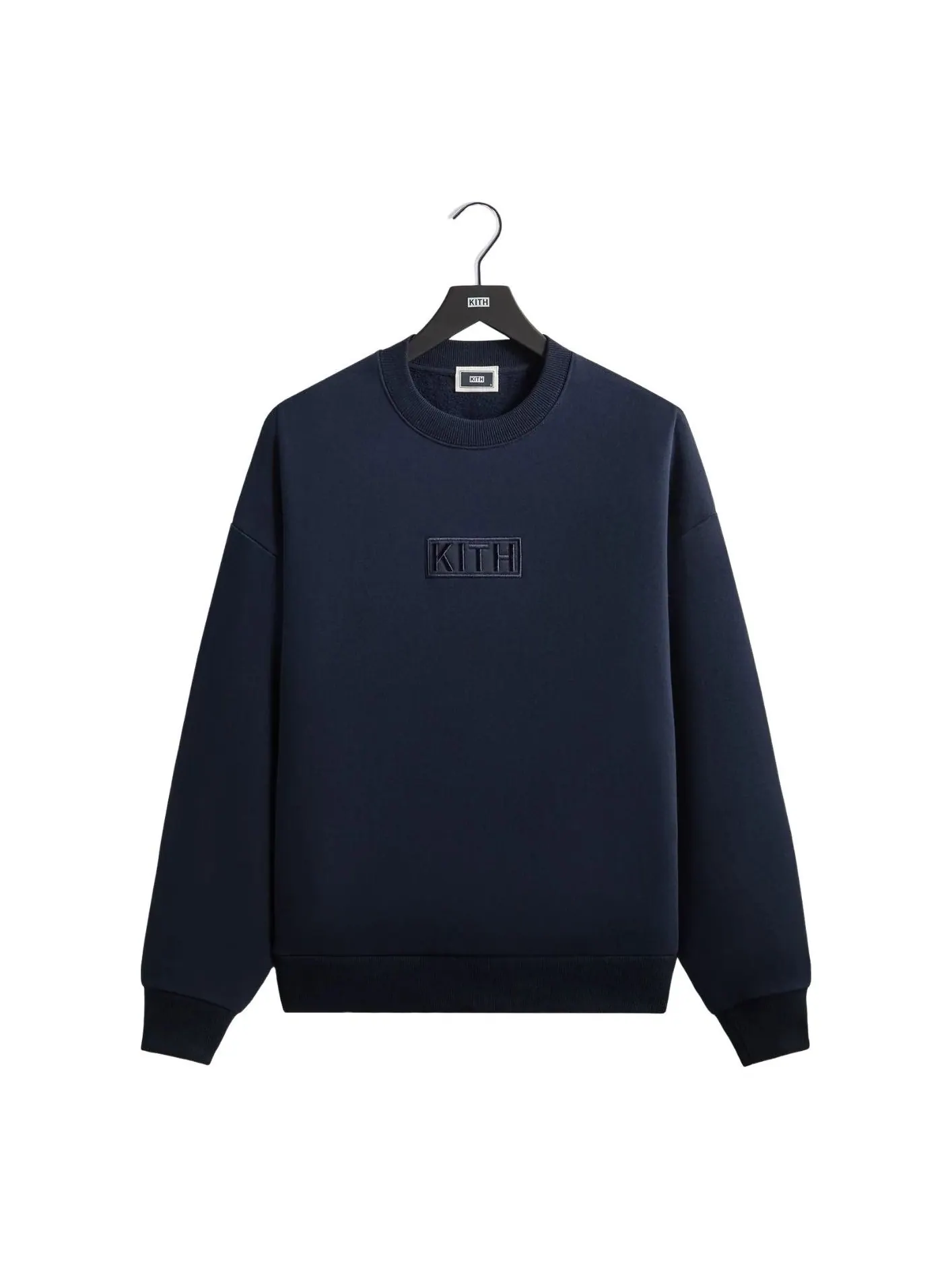 Свитшот KITH Classic Logo Nelson Crewneck 'Nocturnal' — изображение 1 из 2, ночной