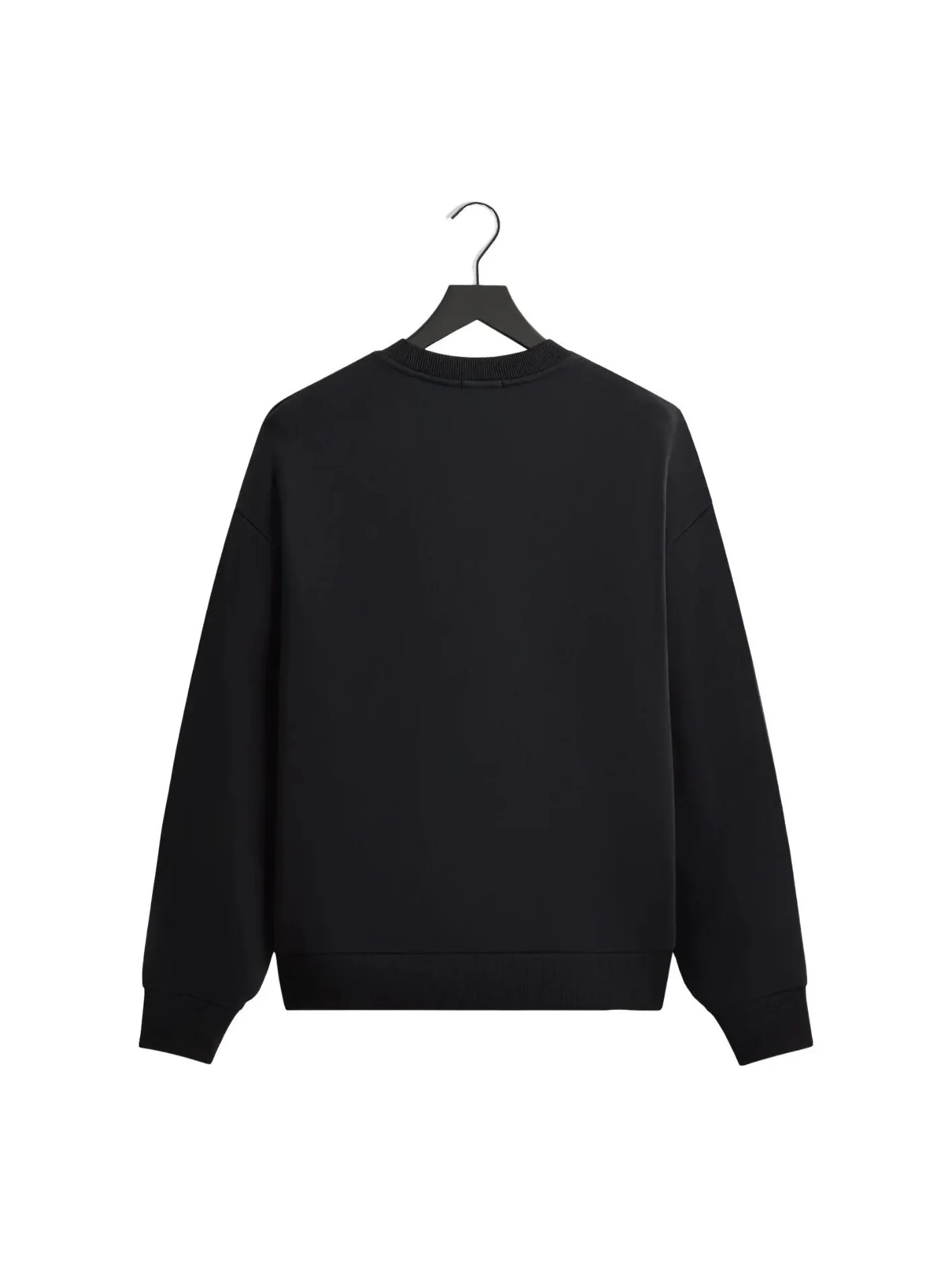 Свитшот KITH Classic Logo Leopard Applique Nelson Crewneck 'Black' — изображение 2 из 2, черный