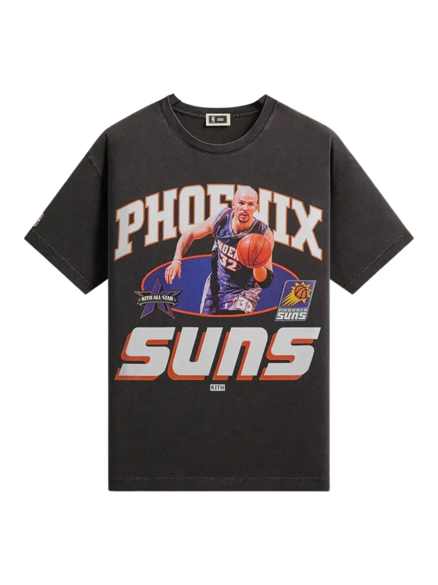 Винтажная футболка Kith for NBA All-Star Phoenix Suns Jason Kidd — изображение 1 из 2, черный