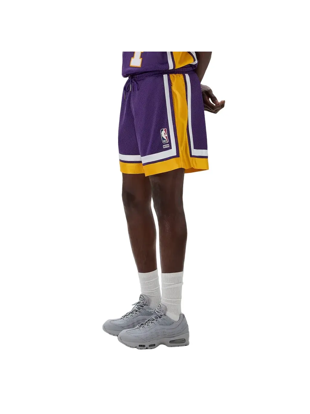 Шорты KITH For NBA All-Star Los Angeles Lakers Short 'Noble' KHM061336-6019 — изображение 3 из 3, фиолетовый