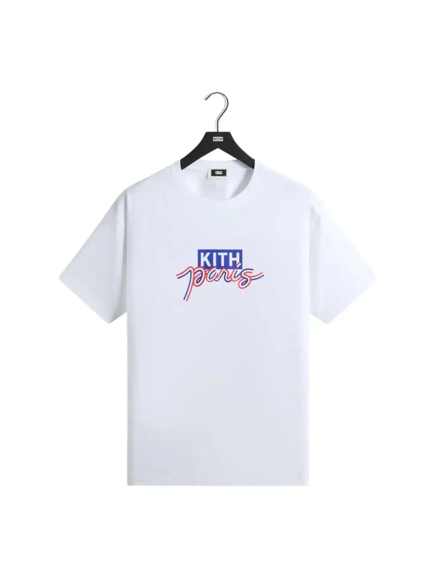 Мужская футболка с принтом KITH Paris Classic Logo T-Shirt — изображение 1 из 4, белый