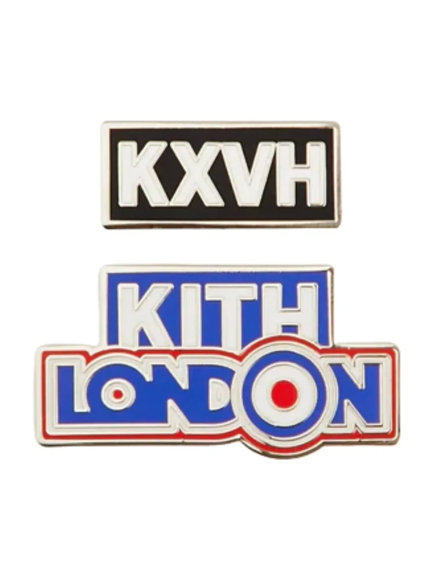 Мужская футболка из хлопка KITH London Classic Logo T-Shirt — изображение 4 из 4, белый