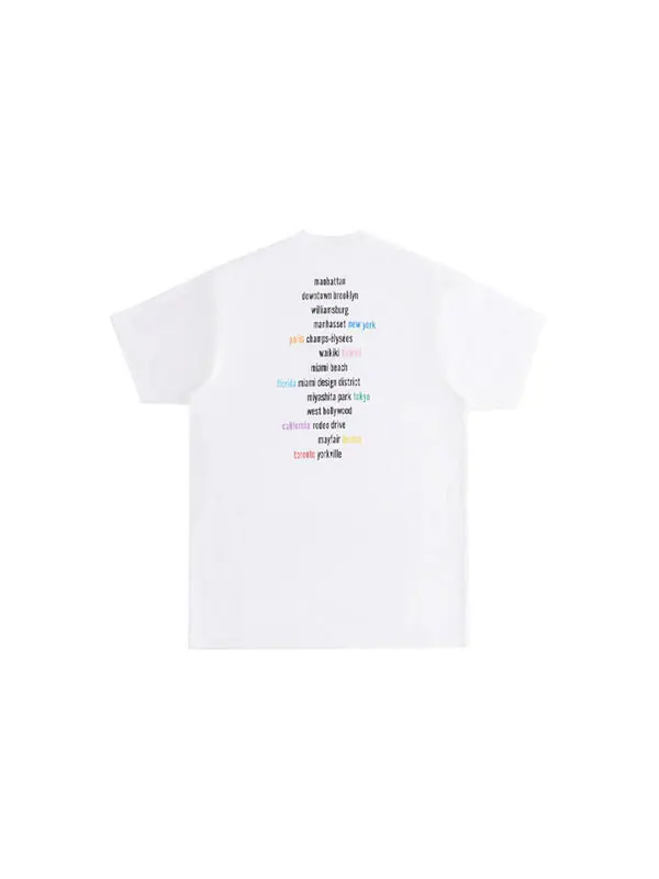 Футболка treats new york caf tee 'white' Kith — изображение 2 из 2, белый