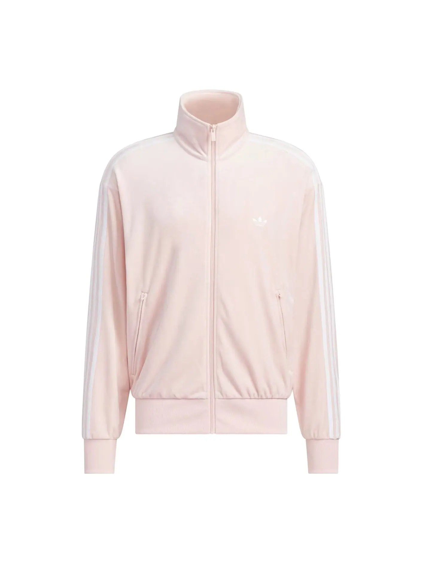 Спортивная куртка Adidas Firebird Velour Track Top 'Sandy Pink' — изображение 1 из 3, розовый