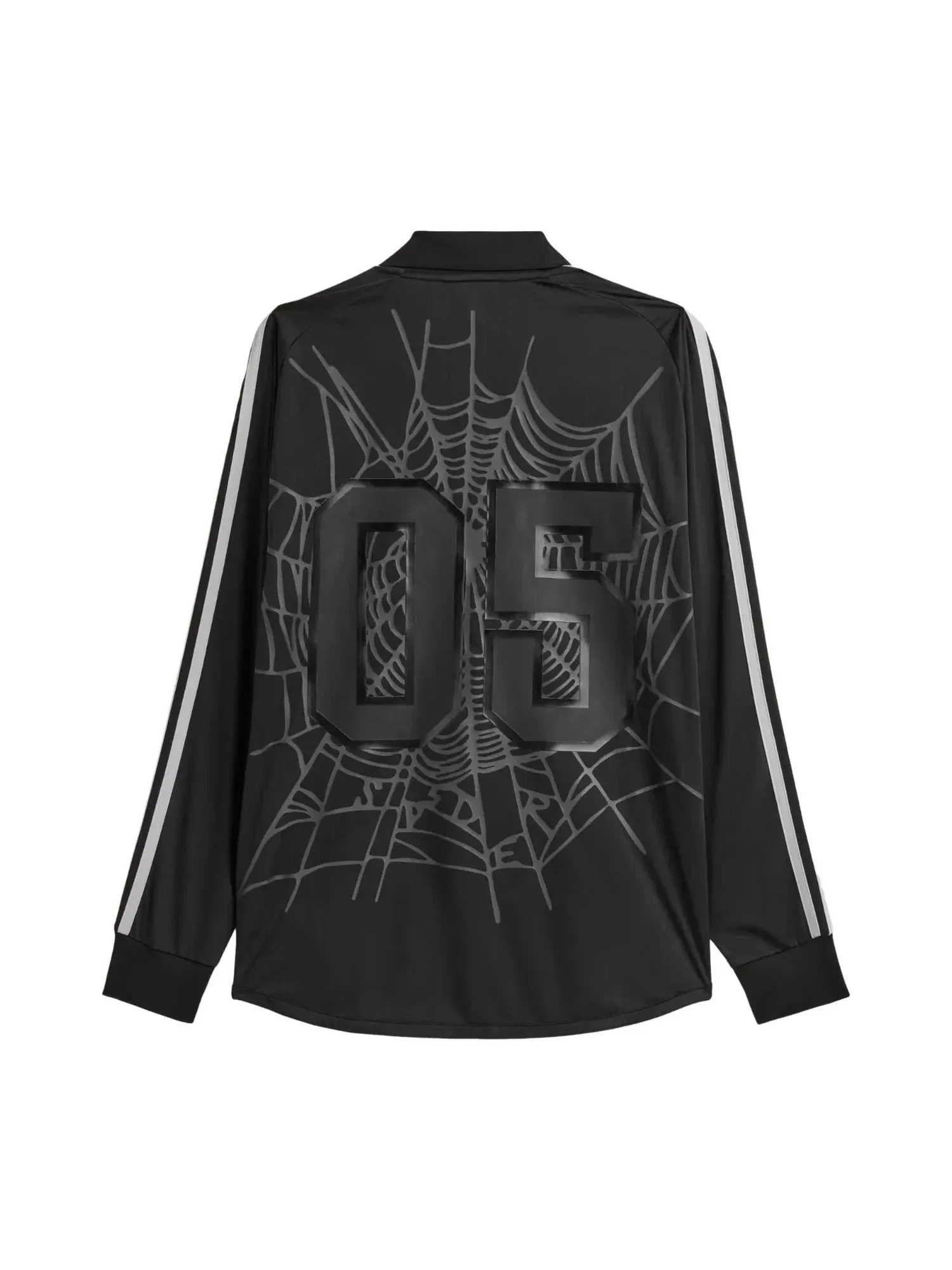 Мужская футболка с принтом Adidas x Sp5der Jersey Asia Sizing — изображение 2 из 4, черный