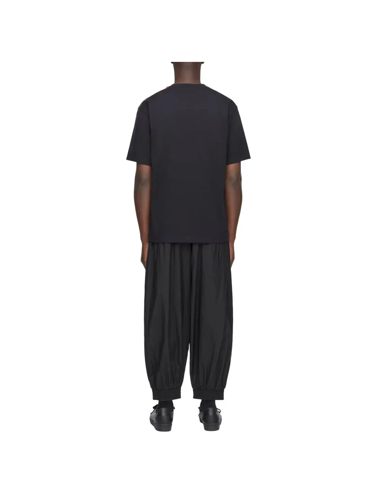 Мужская футболка с градиентными полосами Adidas x Y-3 Gradient Stripes T-shirt — изображение 5 из 5, черный