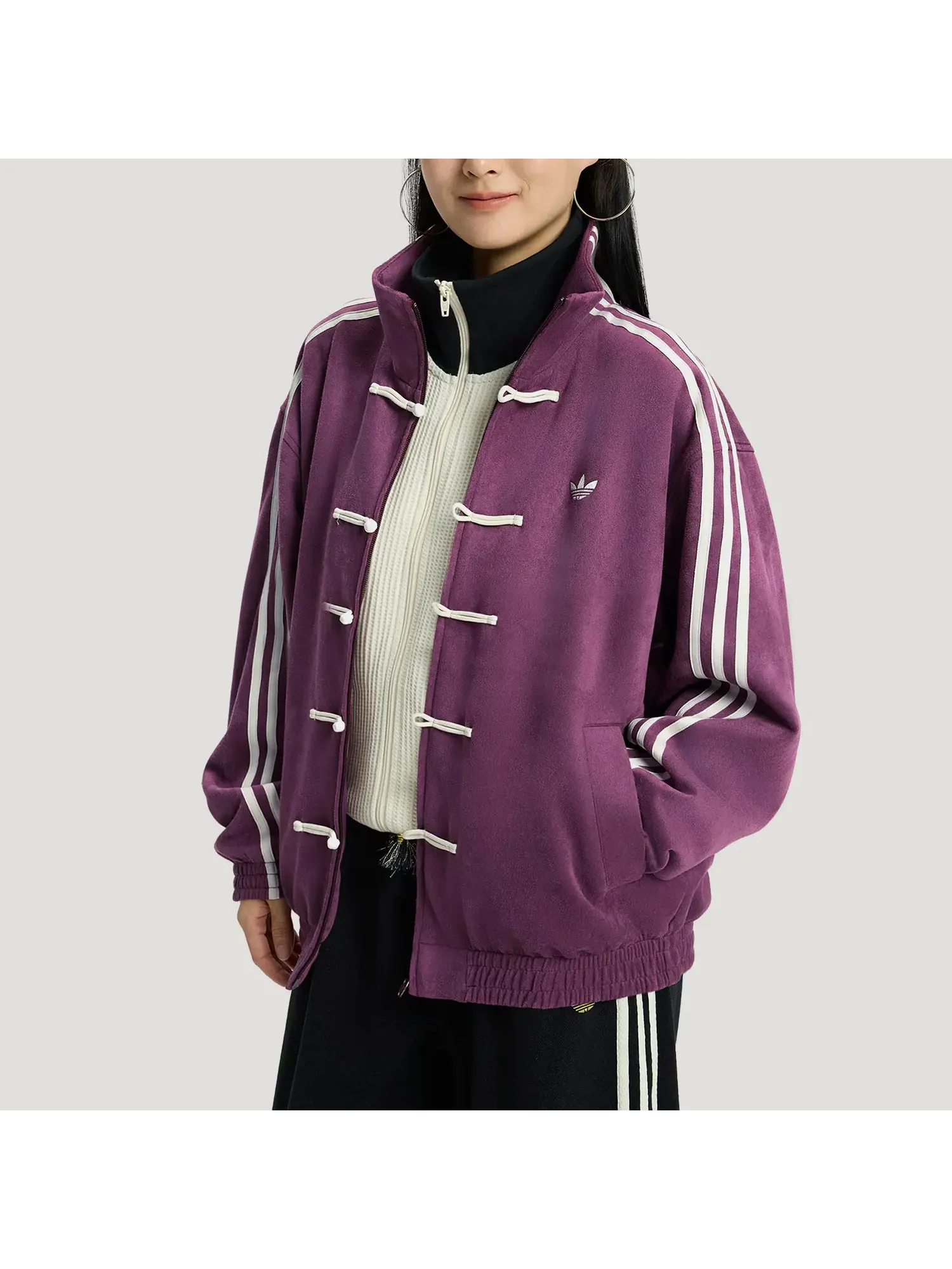 Куртка Adidas Originals CTT Unisex — изображение 5 из 6, темный фиолетовый