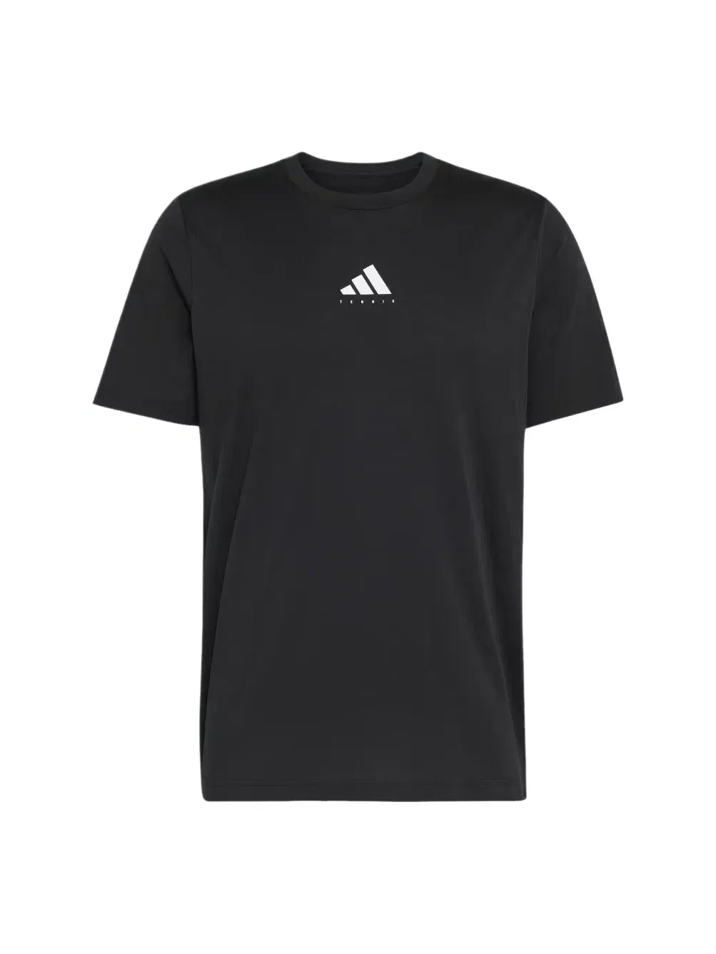 Мужская футболка с принтом Adidas Tennis Category Graphic T-Shirt — изображение 1 из 3, черный
