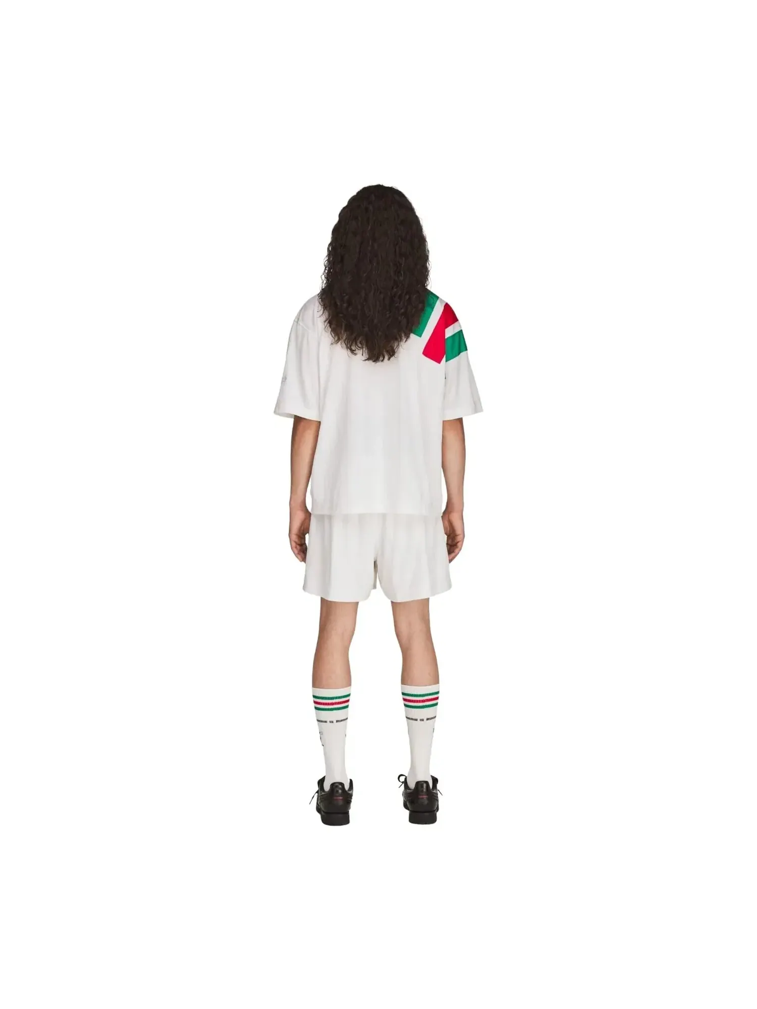 Мужская футболка Adidas x Brain Dead x Disney Football Jersey 'Chalk White' — изображение 5 из 5, белый
