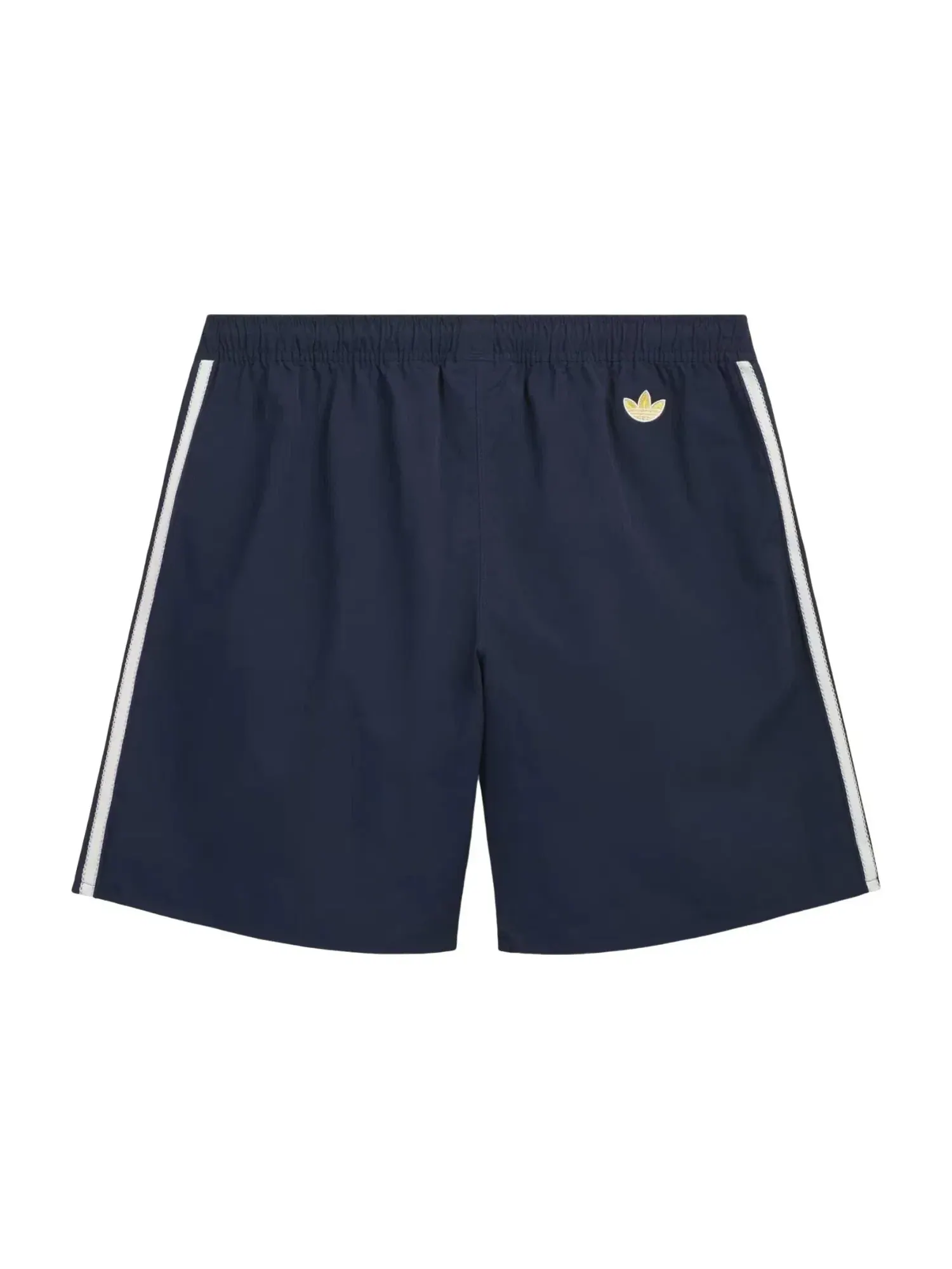 Мужские шорты с принтом Adidas x Brain Dead x Disney Short Asia Sizing Collegiate Navy — изображение 2 из 5, темно-синий